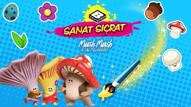 Mush Mush ve Arkadaşları Sanat Sıçrat